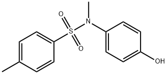 N-(4-HYDROXY-PHENYL)-4,N-DIMETHYL-BENZENESULFONAMIDE Structure