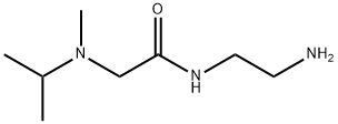 2-(N-isopropyl-N-MethylaMino)-N-(2-aMinoethyl)acetaMide 化学構造式