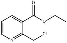 2-(クロロメチル)ニコチン酸エチル 化学構造式