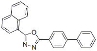 2-[1,1'-biphenyl]-4-yl-5-(1-naphthyl)-1,3,4-oxadiazole,1248-45-9,结构式