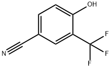 4-羟基-3-三氟甲基苯腈, 124811-71-8, 结构式