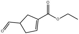 1-Cyclopentene-1-carboxylic acid, 4-formyl-, ethyl ester (9CI)|