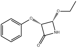 2-Azetidinone,4-ethoxy-3-phenoxy-,cis-(9CI) Structure