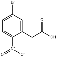 5-甲基-2-硝基苯乙酸,124840-61-5,结构式
