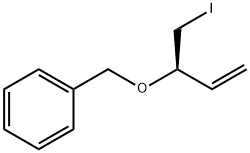 (S)-2-O-BENZYL-1-IODO-3-BUTENE Struktur