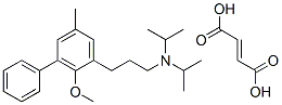 2-Methoxy-5-methyl-N,N-bis(1-methylethyl)-3-phenylbenzenepropanamine fumarate