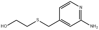 2-{[(2-aMinopyridin-4-yl)Methyl] sulfanyl}ethanol Struktur