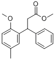 Methyl 3-(2-methoxy-5-methylphenyl)-3-phenylpropionate