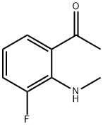 Ethanone, 1-[3-fluoro-2-(methylamino)phenyl]- (9CI) Structure