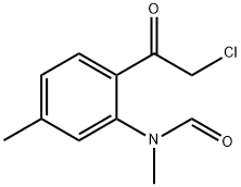 포름아미드,N-[2-(클로로아세틸)-5-메틸페닐]-N-메틸-(9CI)