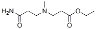 ethyl 3-((3-aMino-3-oxopropyl)(Methyl)aMino)propanoate Struktur
