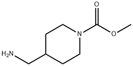 Methyl 4-(aminomethyl)piperidine-1-carboxylate Structure