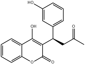 (R)-3'-Hydroxy Warfarin 结构式