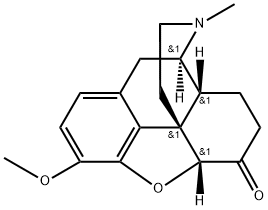 ヒドロコドン 化学構造式