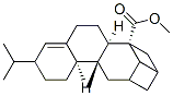 1,2,3-propanetriyl [1R-(1alpha,4abeta,4balpha,10aalpha)]-1,2,3,4,4a,4b,5,6,7,9,10,10a-dodecahydro-7-isopropyl-1,4a-dimethylphenanthren-1-carboxylate  Struktur