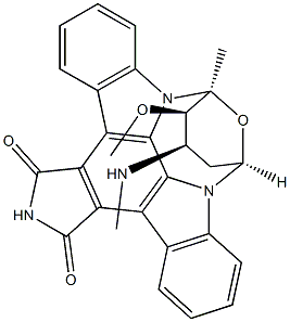 7-オキソスタウロスポリン 化学構造式