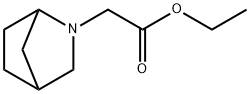 2-(2-氮杂双环[2.2.1]-2-庚基)乙酸乙酯 结构式