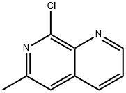 8-氯-6-甲基-1,7-萘啶,1250444-30-4,结构式