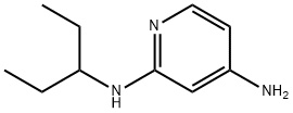 N2-(pentan-3-yl)pyridine-2,4-diamine,1250612-17-9,结构式