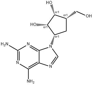 125073-27-0 3-(2,6-diamino-9H-purin-9-yl)-5-(hydroxymethyl)-1,2-cyclopentanediol