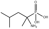 (1-AMINO-1,3-DIMETHYLBUTYL)PHOSPHONIC ACID Structure