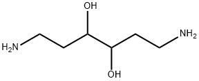 1,6-diamino-3,4-dihydroxyhexane 结构式