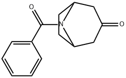 8-benzoyl-8-azabicyclo[3.2.1]octan-3-one Structure