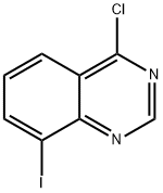 4-クロロ-8-ヨードキナゾリン 化学構造式