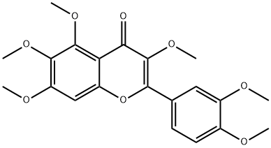 Quercetagetin 3,5,6,7,3',4'-hexamethyl ether