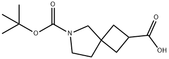 6-(叔丁氧基羰基)-6-氮杂螺[3.4]辛烷-2-羧酸,1251002-42-2,结构式