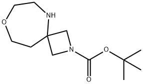 叔-丁基 8-氧杂-2,5-二氮杂螺[3.6]癸烷-2-甲酸基酯, 1251005-80-7, 结构式