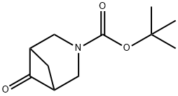 3-BOC-3-氮杂双环[3.1.1]庚烷-6-酮, 1251013-26-9, 结构式