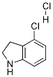 4-Chloro-2,3-dihydro-1H-indole hydrochloride Struktur