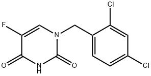 1-(2,4-Dichlorobenzyl)-5-fluorouracil|