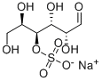 D-GALACTOSE-4-SULFAT ナトリウム塩 化学構造式