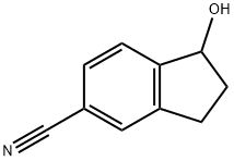 5-氰基-1-茚醇,125114-88-7,结构式