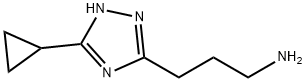 1251143-96-0 3-(5-cyclopropyl-4H-1,2,4-triazol-3-yl)propan-1-aMine