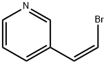 Pyridine, 3-[(1Z)-2-bromoethenyl]- (9CI) Structure