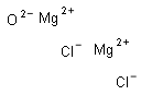 dimagnesium dichloride oxide Structure