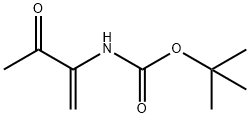 Carbamic acid, (1-methylene-2-oxopropyl)-, 1,1-dimethylethyl ester (9CI) 结构式