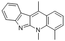 4,5,11-Trimethyl-5H-quinindoline 结构式