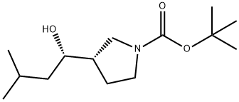 (S)-tert-부틸3-((S)-1-히드록시-3-메틸부틸)피롤리딘-1-카르복실레이트