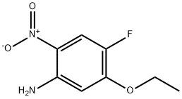 Benzenamine, 5-ethoxy-4-fluoro-2-nitro- (9CI) 结构式