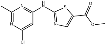 1251716-80-9 2-[(6-氯-2-甲基-4-嘧啶基)氨基]-5-噻唑甲酸甲酯