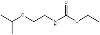 Carbamic  acid,  [2-(1-methylethoxy)ethyl]-,  ethyl  ester  (9CI) Struktur