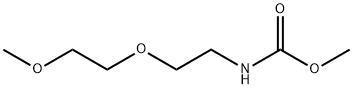 Carbamic  acid,  [2-(2-methoxyethoxy)ethyl]-,  methyl  ester  (9CI) 结构式
