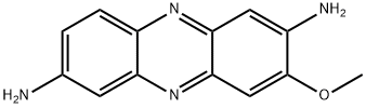 3-methoxyphenazine-2,7-diamine Structure