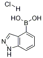 Indazole-4-boronic acid, HCl Struktur