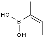 反式-2-丁烯-2-硼酸, 125261-72-5, 结构式