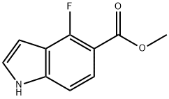 1H-Indole-5-carboxylic acid, 4-fluoro-, Methyl ester|4-氟-1H-吲哚-5-羧酸甲酯